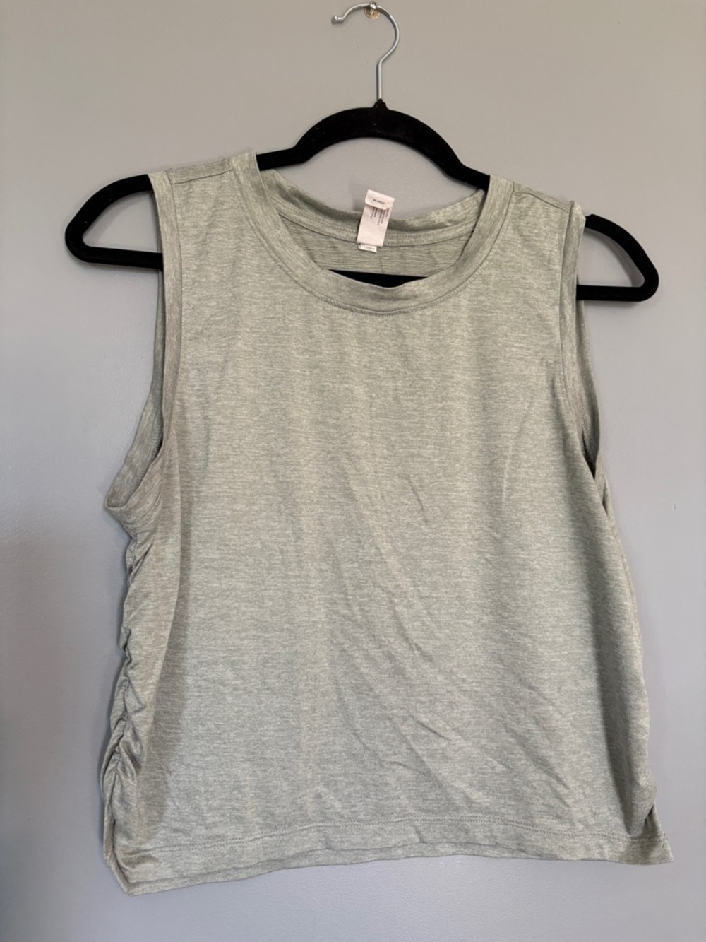Sleeveless Crewneck Tank Top - grey